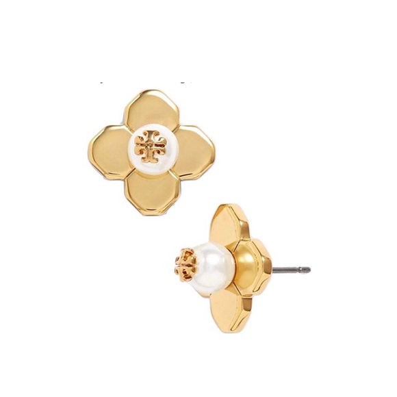 Tory Burch Jewelry - TORY BURCH • Babylon Pearl Earrings • Gold